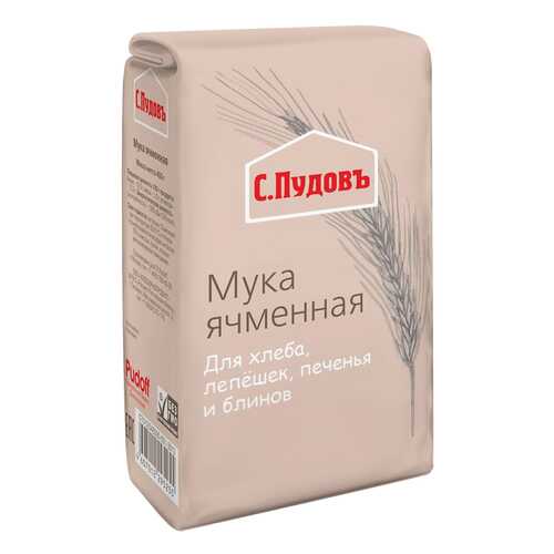 Мука ячменная С.Пудовъ 400 г в Магнолия
