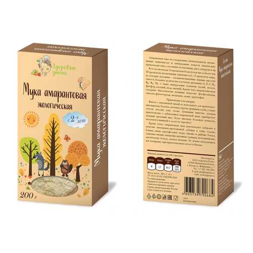 Мука Здоровые детки амарантовая 200 г в Магнолия