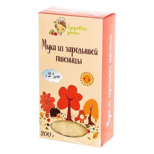 Мука Здоровые детки из зародышей пшеницы 200 г в Магнолия