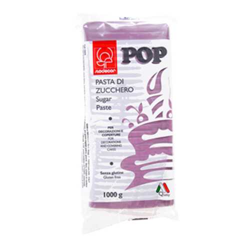 Сахарная Мастика универсальная для торта Modecor POP - Сиреневая, 1кг. (25476/p) в Магнолия
