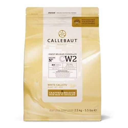 Шоколад белый Callebaut (CW2-RT-U71) 2.5 кг в Магнолия