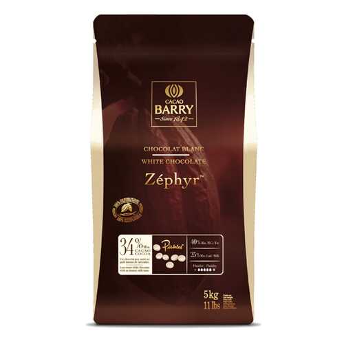 Шоколад Cacao Barry - Белый Zephyr, 34%, 1кг. (CHW-N34ZERH-2B-U77) в Магнолия