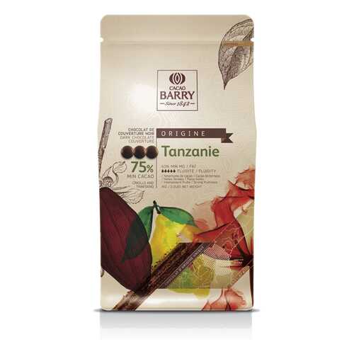 Шоколад Cacao Barry TANZANIE - Темный, 75%, 1кг. в Магнолия