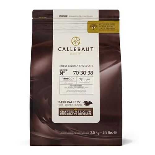 Шоколад Callebaut темный 2.5 кг в Магнолия
