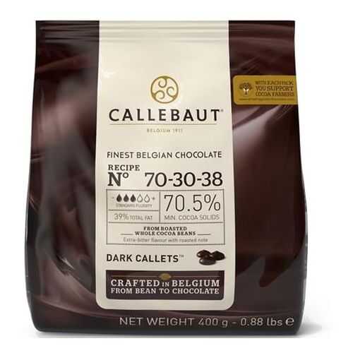 Шоколад темный Callebaut 70.5% какао (70-30-38-E0-D94) 0.4 кг в Магнолия
