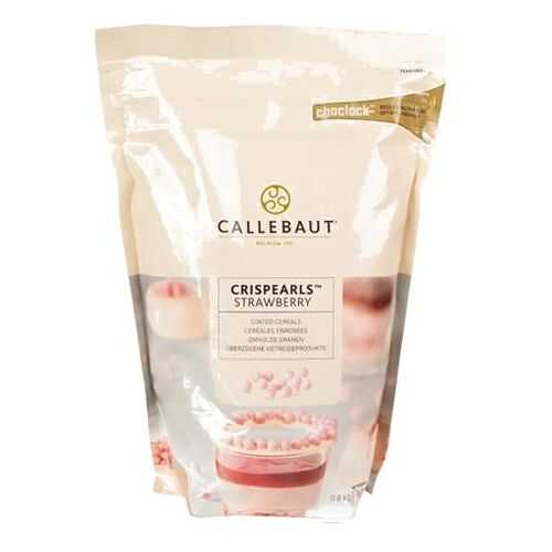 Шоколадные драже Callebaut Crispearls Strawberry из клубничного шоколада 800 г в Магнолия