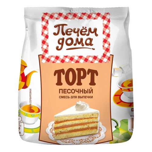 Смесь для выпечки Печем дома торт песочный 400 г в Магнолия
