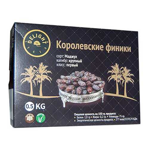 Финики Delight Season сушеные с косточкой 500 г в Магнолия