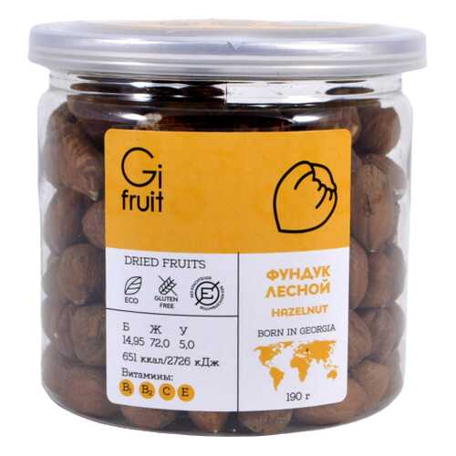 Фундук лесной Gifruit, 190г в Магнолия