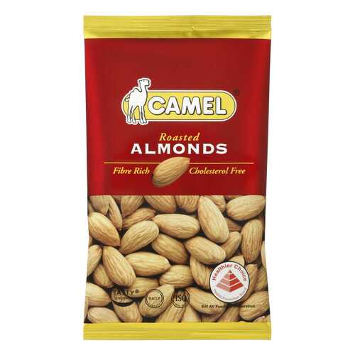 Миндаль натуральный печеный roasted almond Camel 40 г в Магнолия