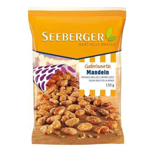 Миндаль обжареный в карамели Seeberger 150 г в Магнолия