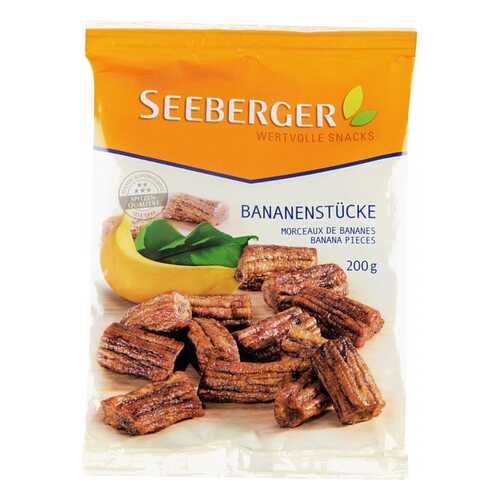 Сухофрукты Seeberger бананы кусочками 200 г в Магнолия
