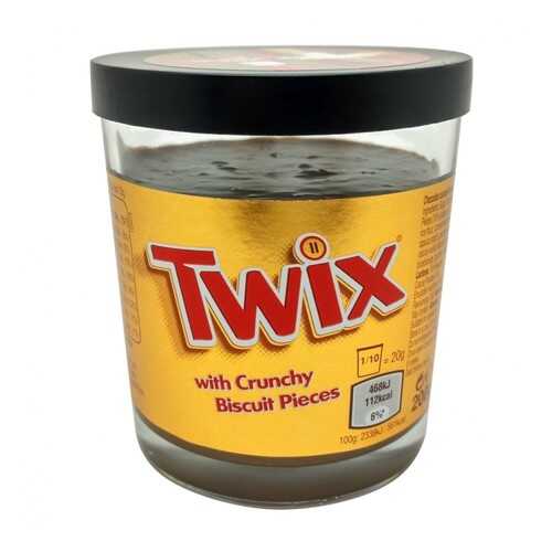 Паста Twix с хрустящими кусочками печенья 200 г в Магнолия