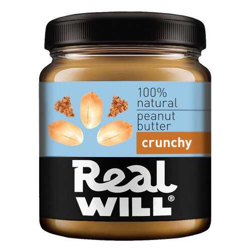 Real Will Peanut butter хрустящая 500 г в Магнолия
