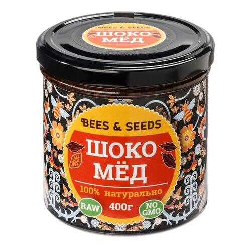 Шоколадный крем-мед без сахара Bees&Seeds здоровая энергия 400 г в Магнолия