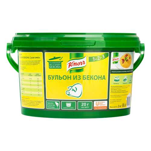 Бульон Knorr бекон 2 кг в Магнолия