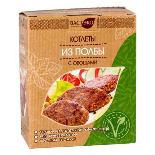 Котлеты Вастэко из полбы с овощами 200 г в Магнолия