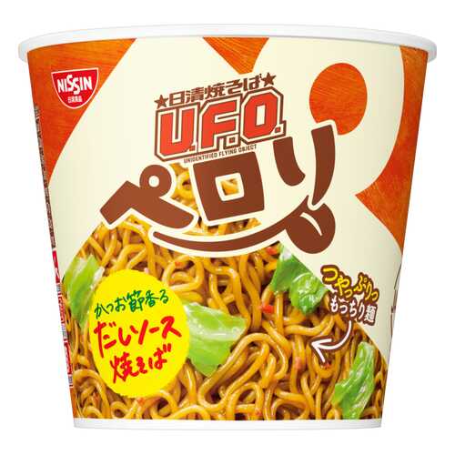 Лапша Nissin U.F.O с ароматом тунца кацуо и овощным соусом стакан 74 г в Магнолия