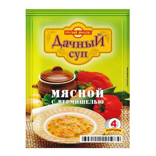 Суп Дачный мясной с вермишелью 60 г в Магнолия