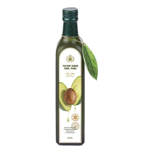 Масло авокадо Avocado oiL №1 гипоаллергенное рафинированное 500 мл в Магнолия