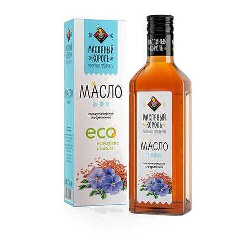 Масло МАСЛЯНЫЙ КОРОЛЬ льняное 100мл в Магнолия