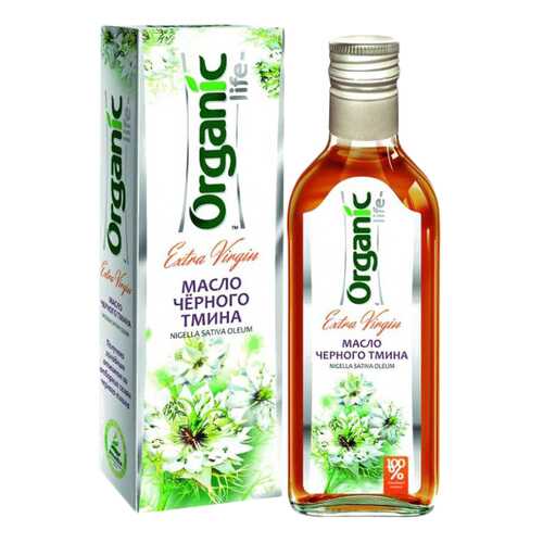 Масло тминное пищевое Organic Life нерафинированное 250 мл в Магнолия
