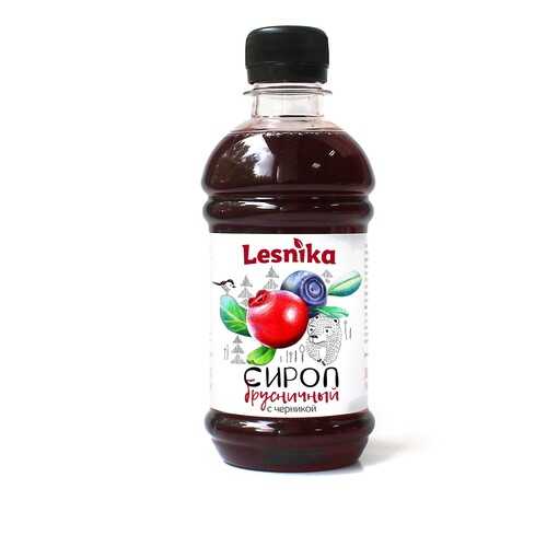 Сироп Lesnika Брусничный с черникой 300мл. в Магнолия