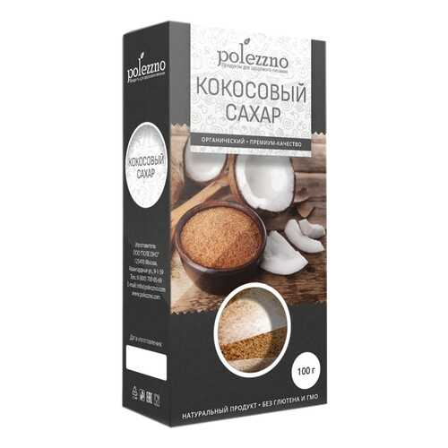 Кокосовый сахар Polezzno 100 г в Магнолия