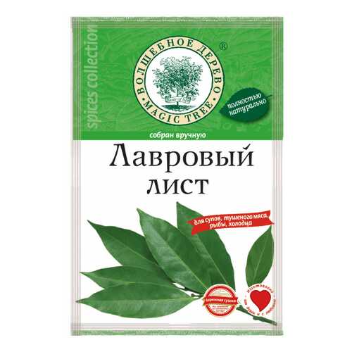 Лавровый лист Волшебное дерево целый 10 г в Магнолия