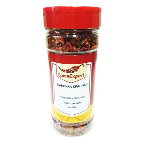 Паприка SpicExpert красная сладкая хлопья 6х6 85 г в Магнолия