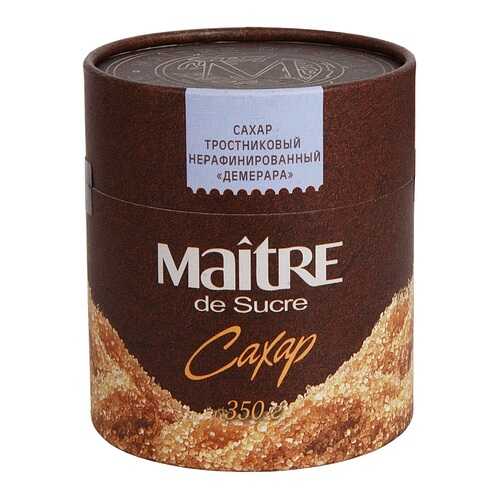 Сахар тростниковый Демерара Maitre de Sucre 350 г, Россия в Магнолия