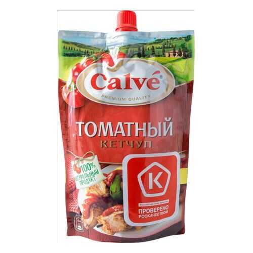 Кетчуп Calve томатный 350 г в Магнолия