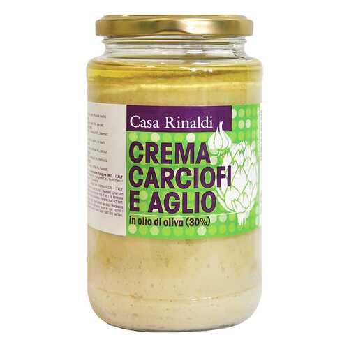 Крем-паста Casa Rinaldi из артишоков, чеснока в оливковом масле 500г в Магнолия