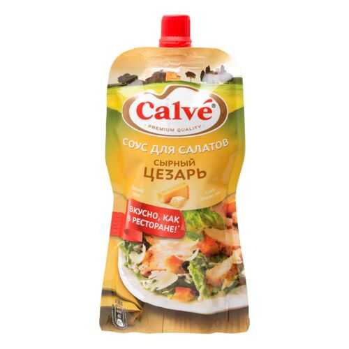 Соус Calve для салатов сырный цезарь 230 г в Магнолия