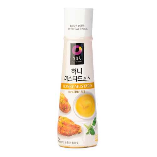 Соус Daesang Горчичный с мёдом к куриным крылышкам и мясу на гриле, 320 г, Южная Корея в Магнолия
