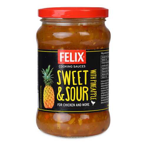 Соус Felix кисло-сладкий с ананасом SIA “Orkla Foods Latvia” 400г Латвия в Магнолия