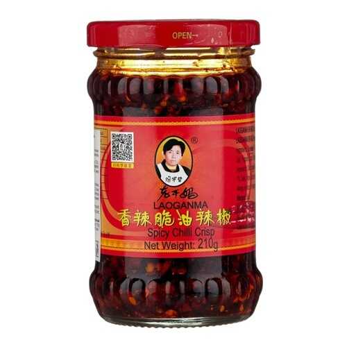 Соус Lao Gan Ma острый с хрустящим перцем чили 210 г в Магнолия