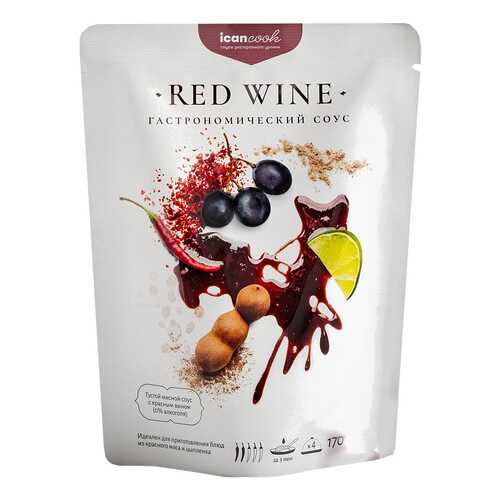 Соус Red wine icancook гастрономический 170 мл в Магнолия