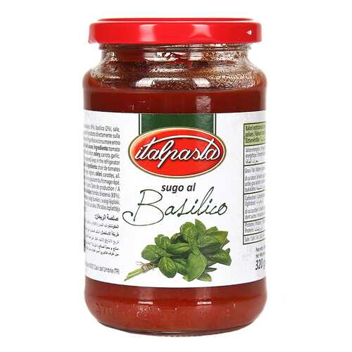 Соус томатный Italpasta с базиликом 320 г в Магнолия