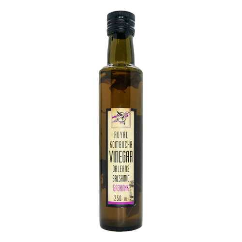 Уксус Royal Kombucha натуральный на основе чайного гриба базилик 250 мл в Магнолия