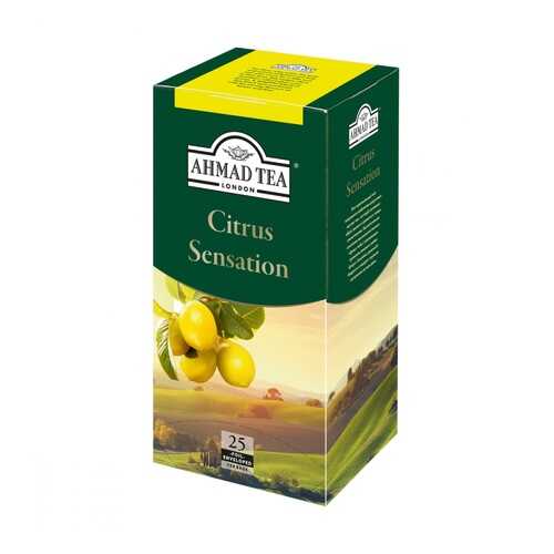 Чай Ahmad Citrus Sensation черный с лаймом 25 пакетиков в Магнолия