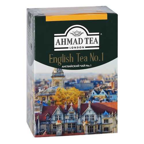 Чай Ahmad Tea английский №1 черный байховый листовой с ароматом бергамота 200 г в Магнолия