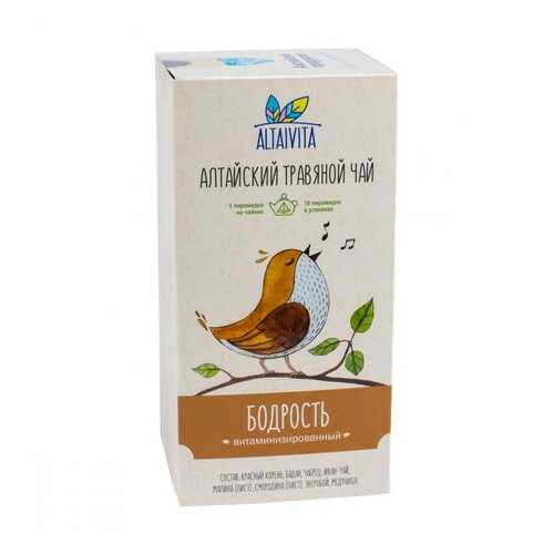 Чай Алтайвита бодрость травяной 10 пирамидок в Магнолия