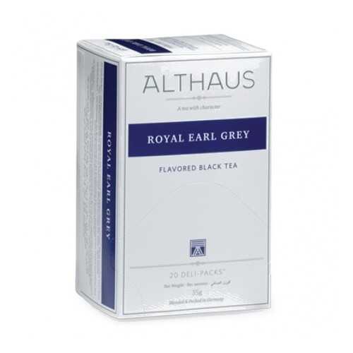 Чай Althaus Royal Earl Grey Deli Pack 20*1.75 г в Магнолия