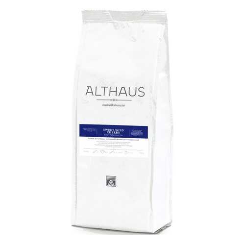 Чай Althaus Sweet Wild Cherry, черный листовой с добавками, 250 гр в Магнолия
