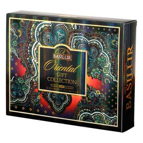 Чай Basilur Oriental Gift Collection, ассорти, 60 пакетиков в Магнолия