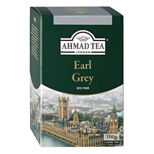 Чай черный Ahmad Tea Earl Grey 100г в Магнолия