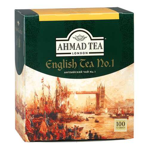 Чай черный Ahmad Tea english №1 100 пакетиков в Магнолия