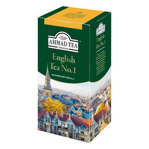 Чай черный Ahmad Tea english tea №1 с бергамотом 25 пакетиков в Магнолия