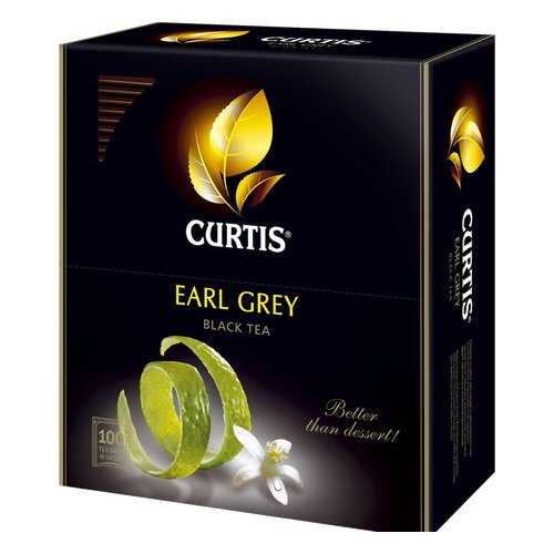 Чай черный Curtis earl grey 100 пакетиков в Магнолия